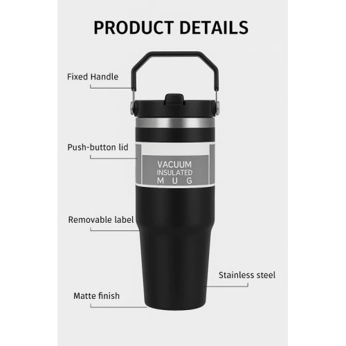 900ml Insulated Steel Tumbler thumbnail 11