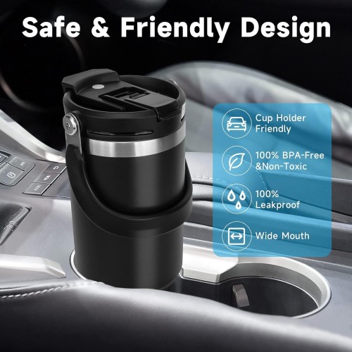 900ml Insulated Steel Tumbler thumbnail 5
