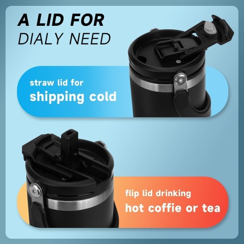 900ml Insulated Steel Tumbler thumbnail 6