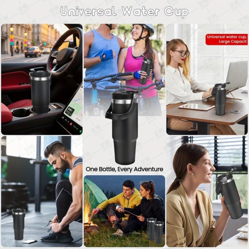 900ml Insulated Steel Tumbler thumbnail 9