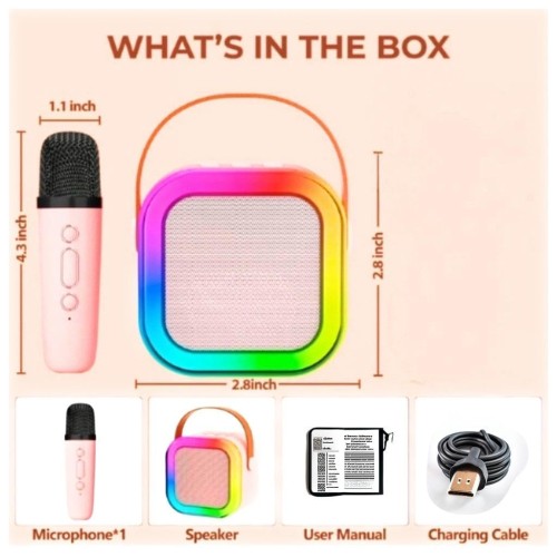 K12 Karaoke Speaker with Mic thumbnail 8